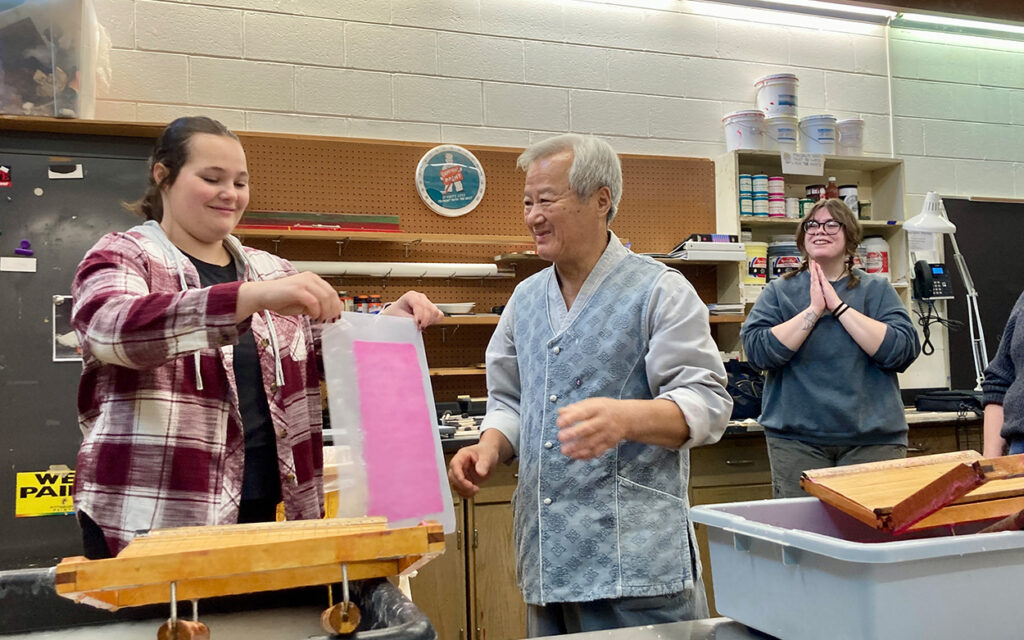 "Embodied Learning of Korean Arts and Culture through Crafting Hanji Paper and Artifacts" at Roanoke College