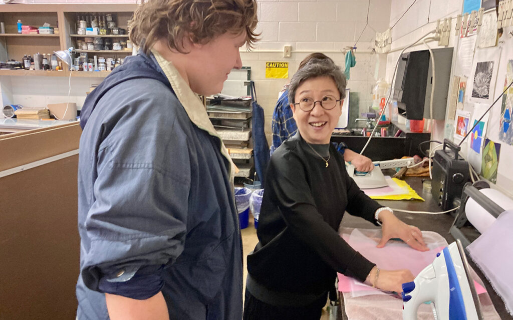 "Embodied Learning of Korean Arts and Culture through Crafting Hanji Paper and Artifacts" at Roanoke College