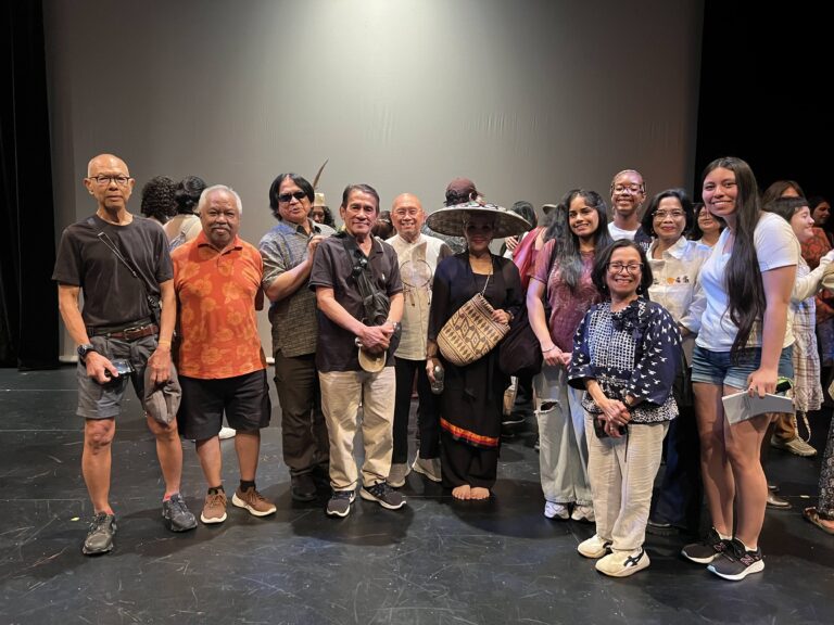 Members of the Indonesian Senior Club with the Hofstra University team as part of the project, Roots, Health, and Resilience: An Oral History of Indonesian New York in Times of Crisis