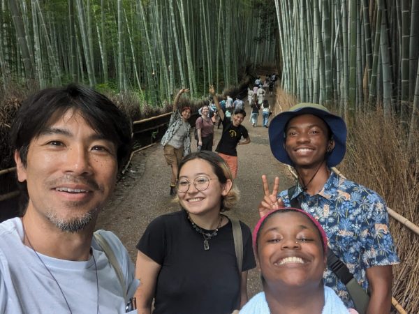 Arashiyama Bamboo Forest
(Pictured: Ibrahim Ware, Luna Horsley, Tseday Robinson, Mizuki Takahashi)