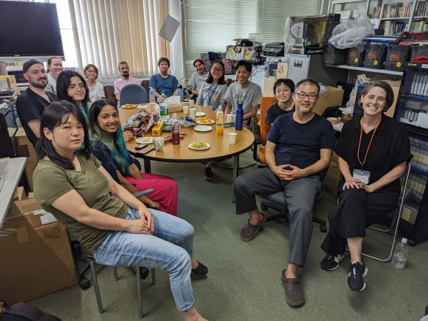 Our team with the science team from Dr. Ikuma Adachi and Dr. Yuko Hattori’s labs that we worked with at Kyoto University’s Center for Evolutionary Origins of Human Behavior in Inuyama Japan.